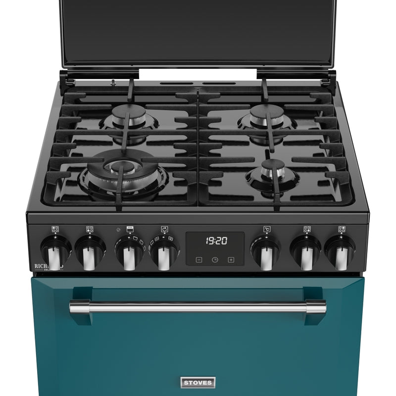 Stoves Richmond Deluxe 444411996 60DF Freestanding Dual Fuel Cooker Deep Marine