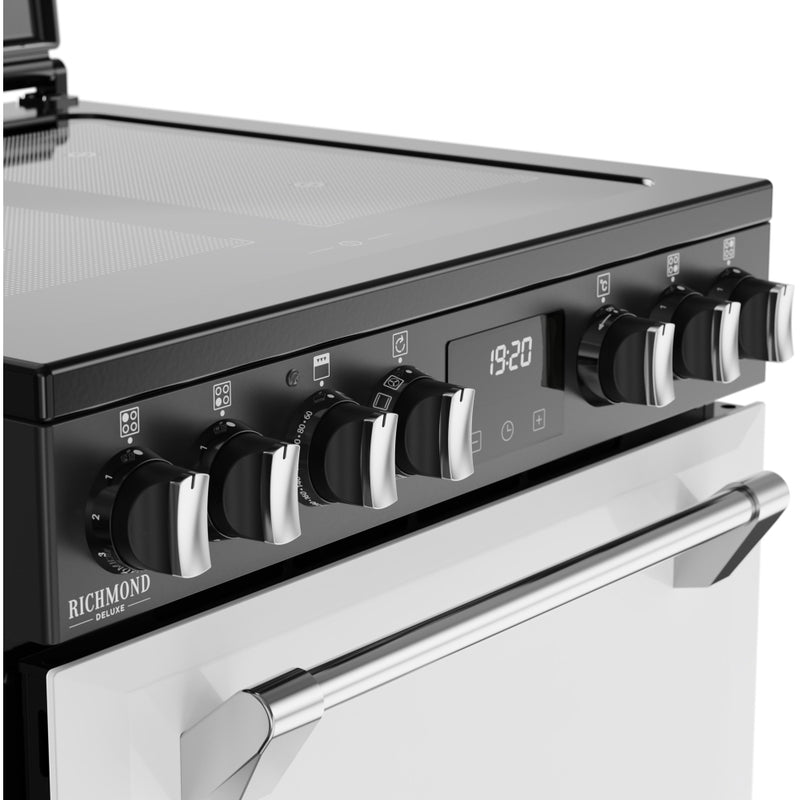Stoves Richmond Deluxe 444411998 60Ei Freestanding Induction Electric Cooker Ice White