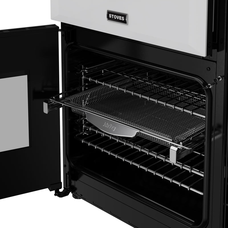 Stoves Richmond Deluxe 90cm Induction Range Cooker 444412010 Ice White