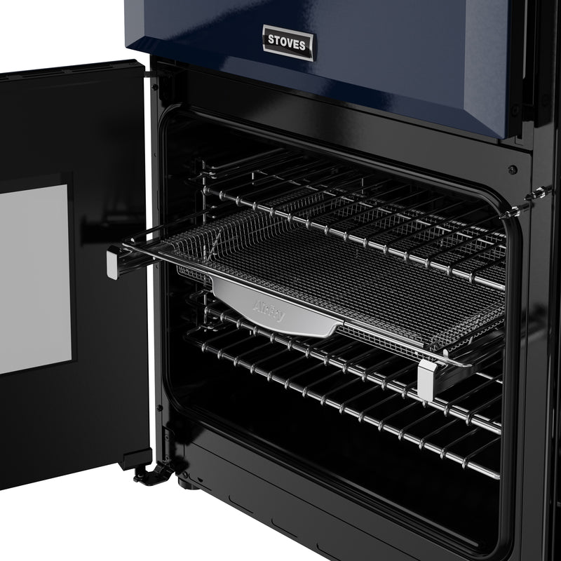 Stoves Richmond Deluxe 90cm Induction Range Cooker 444412012 Midnight Blue