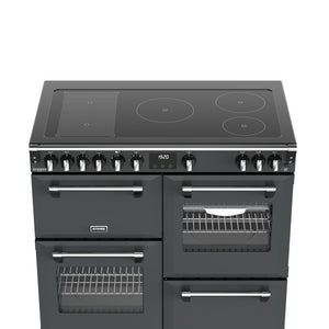 Stoves Richmond Deluxe 100cm Induction Range Cooker 444412021 Anthracite Grey