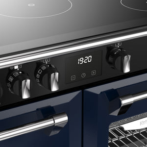 Stoves Richmond Deluxe 100cm Induction Range Cooker 444412024 Midnight Blue