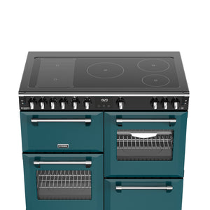 Stoves Richmond Deluxe 100cm Induction Range Cooker 444412025 Deep Marine