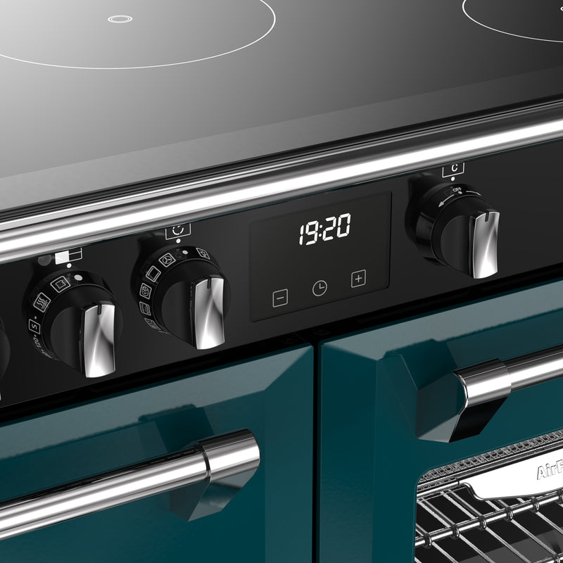 Stoves Richmond Deluxe 100cm Induction Range Cooker 444412025 Deep Marine