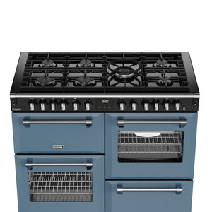 Stoves Richmond Deluxe Colour Boutique 110cm Dual Fuel Range Cooker 444412030 Midnight Blue