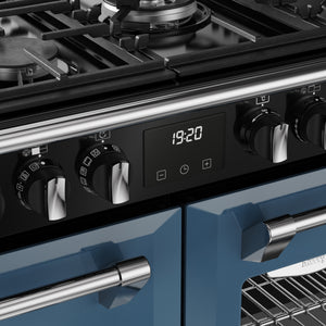 Stoves Richmond Deluxe Colour Boutique 110cm Dual Fuel Range Cooker 444412030 Midnight Blue