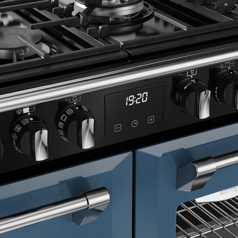 Stoves Richmond Deluxe Colour Boutique 110cm Dual Fuel Range Cooker 444412030 Midnight Blue