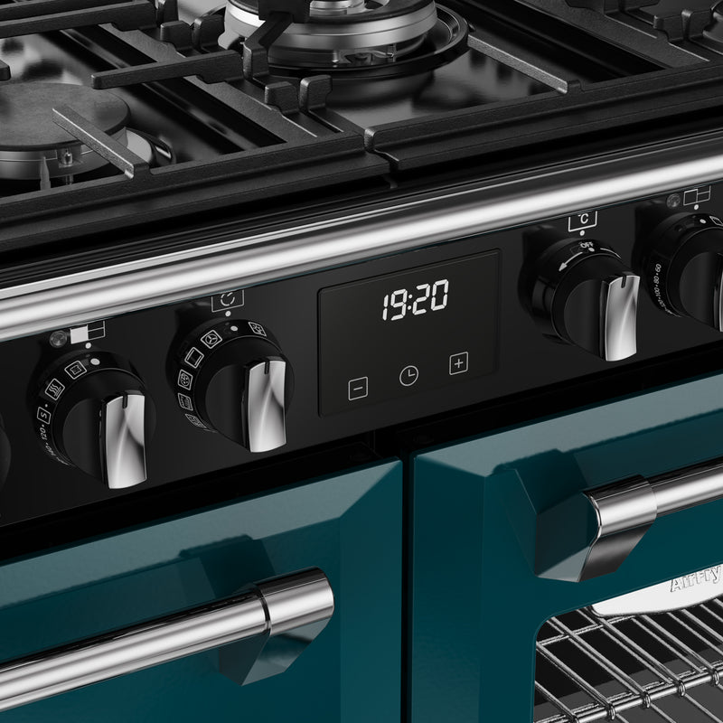 Stoves Richmond Deluxe Colour Boutique 110cm Dual Fuel Range Cooker 444412031 Deep Marine