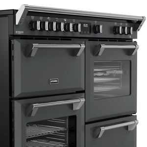 Stoves Richmond Deluxe Colour Boutique 110cm Induction Range Cooker 444412033 Anthracite Grey