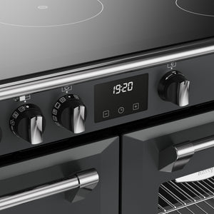 Stoves Richmond Deluxe Colour Boutique 110cm Induction Range Cooker 444412033 Anthracite Grey