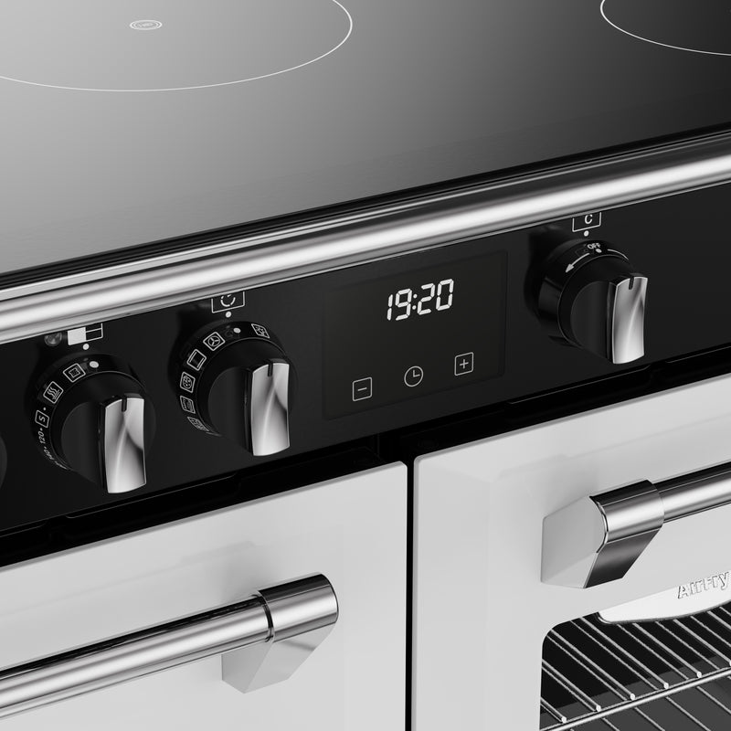 Stoves Richmond Deluxe Colour Boutique 110cm Induction Range Cooker 444412034 Ice White