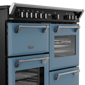 Stoves Richmond Deluxe Colour Boutique 110cm Induction Range Cooker 444412035 Twilight Blue
