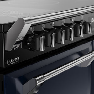 Stoves Richmond Deluxe Colour Boutique 110cm Induction Range Cooker 444412036 Midnight Blue