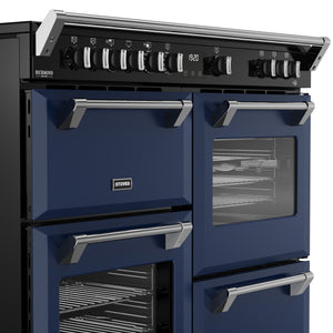 Stoves Richmond Deluxe Colour Boutique 110cm Induction Range Cooker 444412036 Midnight Blue