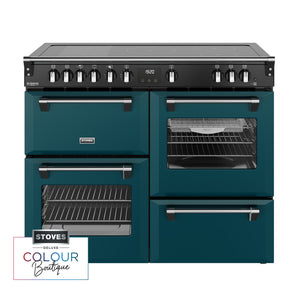 Stoves Richmond Deluxe Colour Boutique 110cm Induction Range Cooker 444412037 Deep Marine