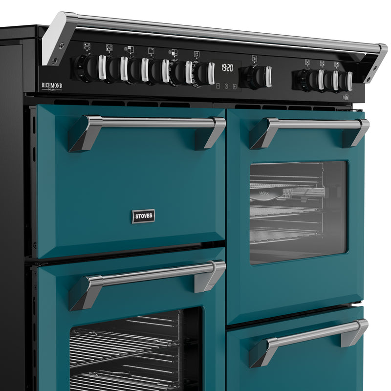 Stoves Richmond Deluxe Colour Boutique 110cm Induction Range Cooker 444412037 Deep Marine