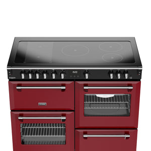 Stoves Richmond Deluxe Colour Boutique 110cm Induction Range Cooker 444412038 Garnet Red