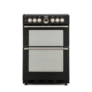 Stoves Sterling 444440990 Freestanding Dual Fuel Cooker Black - DB Domestic Appliances