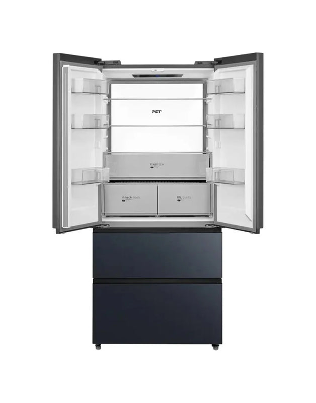 Midea MDRF705BIE70 American Fridge Freezer - Nightsky Black