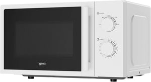 Igenix IGMS0820MSSW 20 Litre Single Microwave White