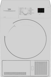 Beko DTLCE80041W Condenser Tumble Dryer - DB Domestic Appliances