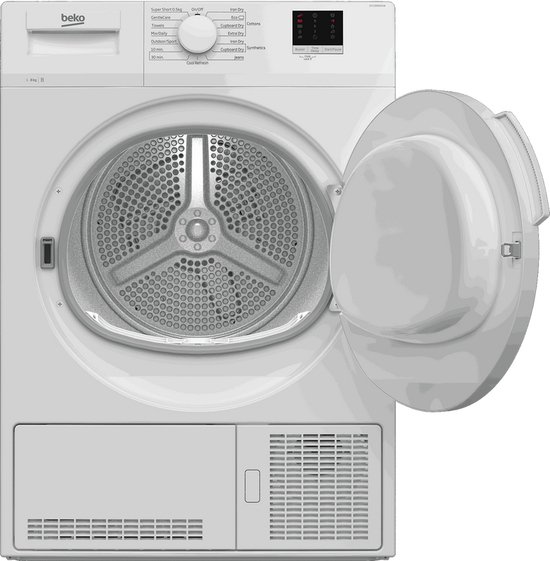 Beko DTLCE80041W Condenser Tumble Dryer - DB Domestic Appliances