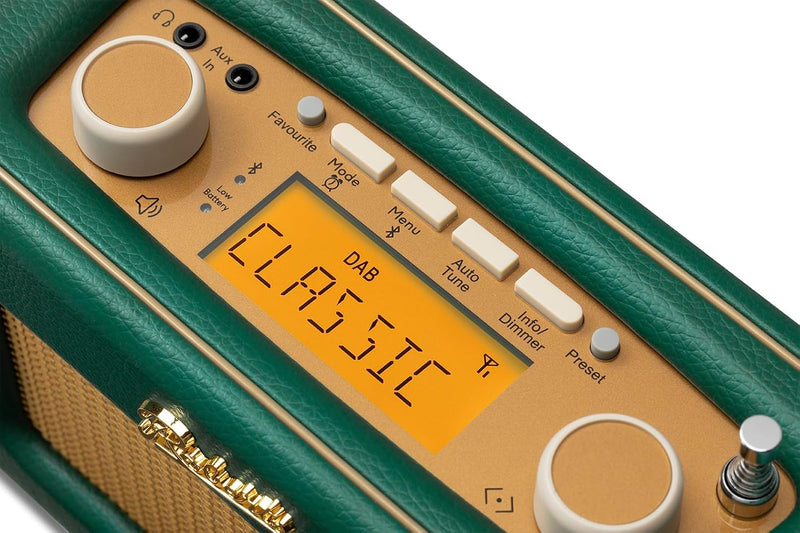 Roberts Radio Revival Uno BT DAB Radio | Deep Green