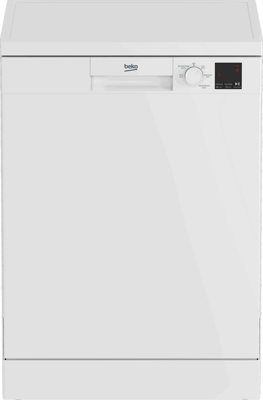 Beko DVN05C20W Full Size Freestanding Dishwasher - DB Domestic Appliances