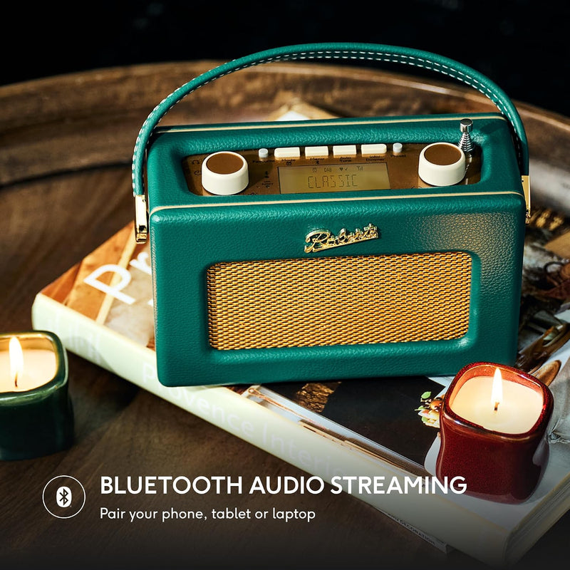 Roberts Radio Revival Uno BT DAB Radio | Deep Green