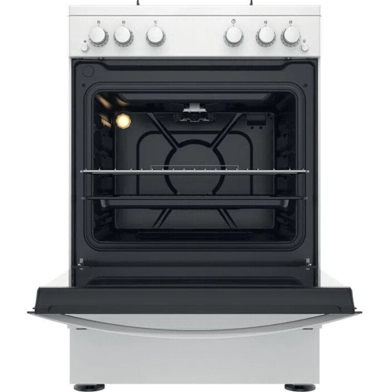 Indesit IS67G1PMW Freestanding Gas Cooker