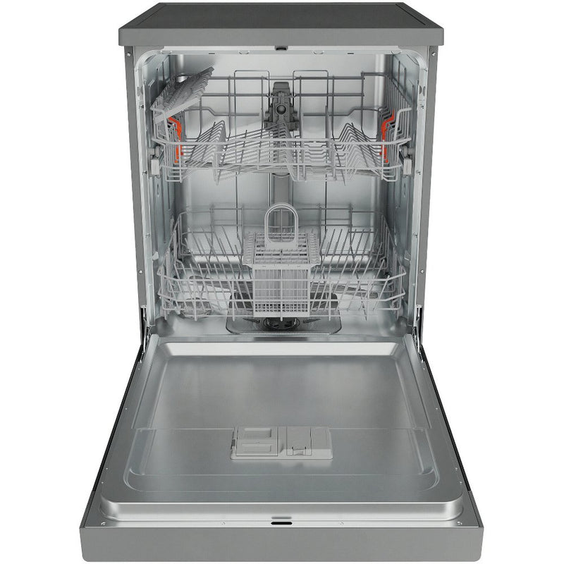 Hotpoint H2FHL626XUK Freestanding 14 Place Stainless Steel Full Size Dishwasher