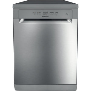 Hotpoint H2FHL626XUK Freestanding 14 Place Stainless Steel Full Size Dishwasher