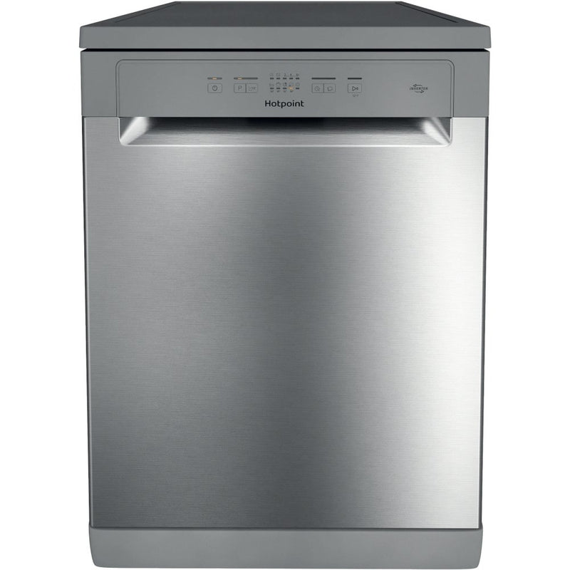 Hotpoint H2FHL626XUK Freestanding 14 Place Stainless Steel Full Size Dishwasher
