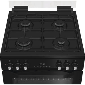 Hotpoint HDD6GDC2B1 Freestanding Dual Fuel Cooker