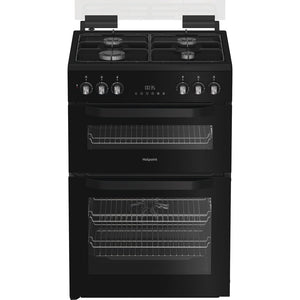 Hotpoint HDD6GDC2B1 Freestanding Dual Fuel Cooker