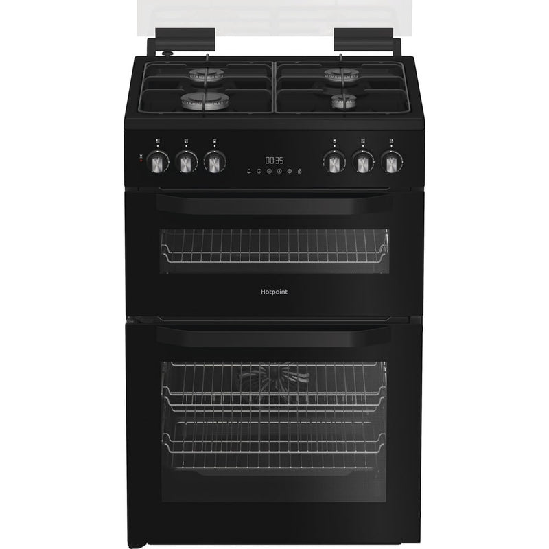 Hotpoint HDD6GDC2B1 Freestanding Dual Fuel Cooker