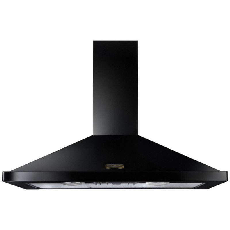 Rangemaster LEIHDC110BB 110cm Black / Brass Cooker Hood