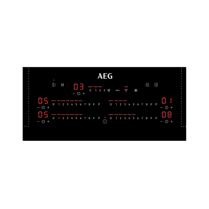 AEG CCE84751FB 6000 Series 83cm Vented Hob - Black