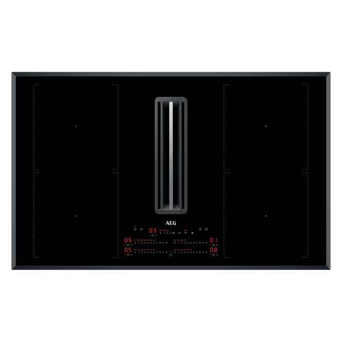 AEG CCE84751FB 6000 Series 83cm Vented Hob - Black