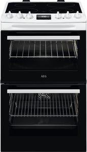 AEG CCX1530ACW White Freestanding Ceramic Electric Cooker