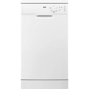 AEG FFX52507ZW 5000 Series AirDry Freestanding Slimline Dishwasher - White