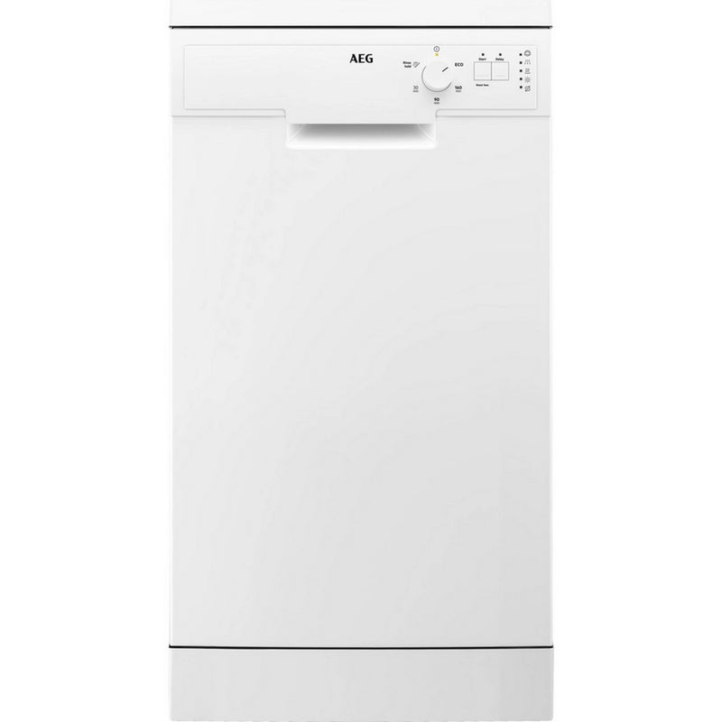 AEG FFX52507ZW 5000 Series AirDry Freestanding Slimline Dishwasher - White