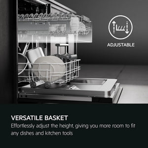 AEG GF5200D2SNM Freestanding Full Size Dishwasher