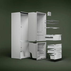 AEG NSC6L185ES 6000 Series AI CoolAssist® Integrated Fridge Freezer - Low Frost