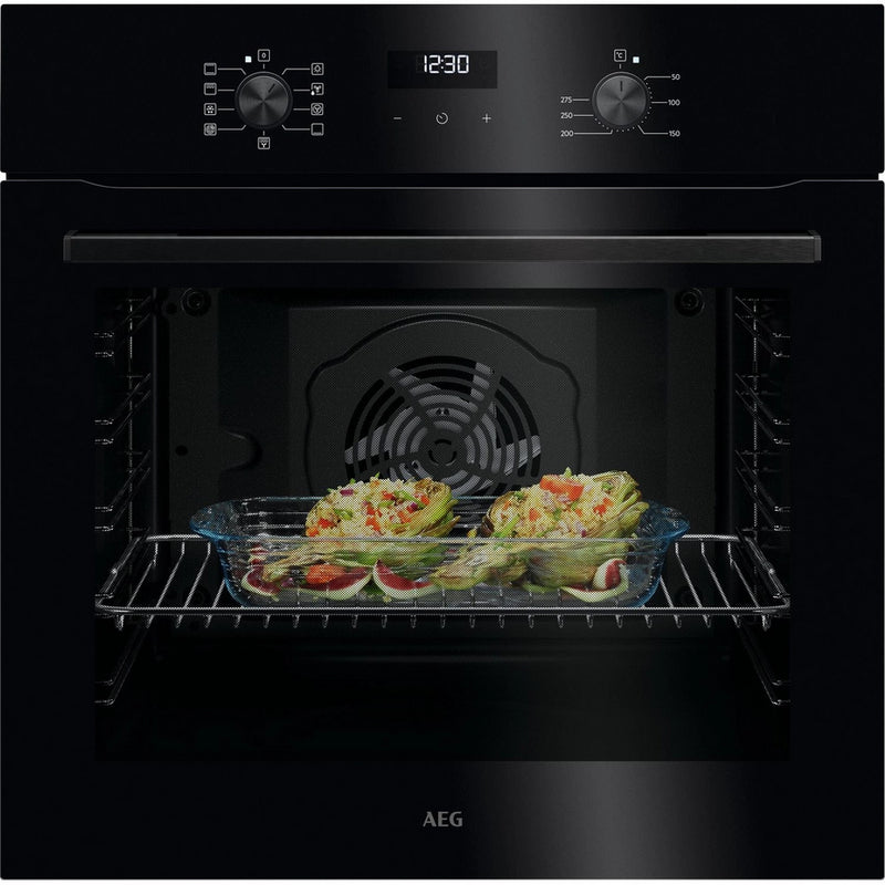AEG OU5AB20XK 5000 Series SurroundCook Built-In Single Oven - Black