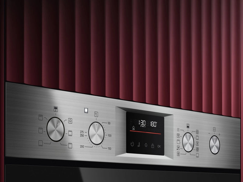 AEG OU5CP40M 6000 Series SurroundCook Built In Electric Double Oven - Stainless Steel