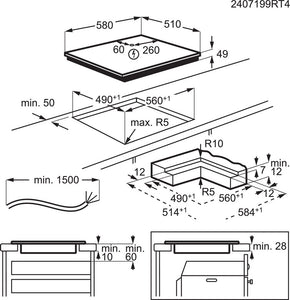 AEG SO64IA0SCB Induction Hob