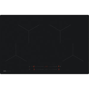 AEG SO84IA0BIT 5000 Series 80cm Induction Hob - SaphirMatt® - Black
