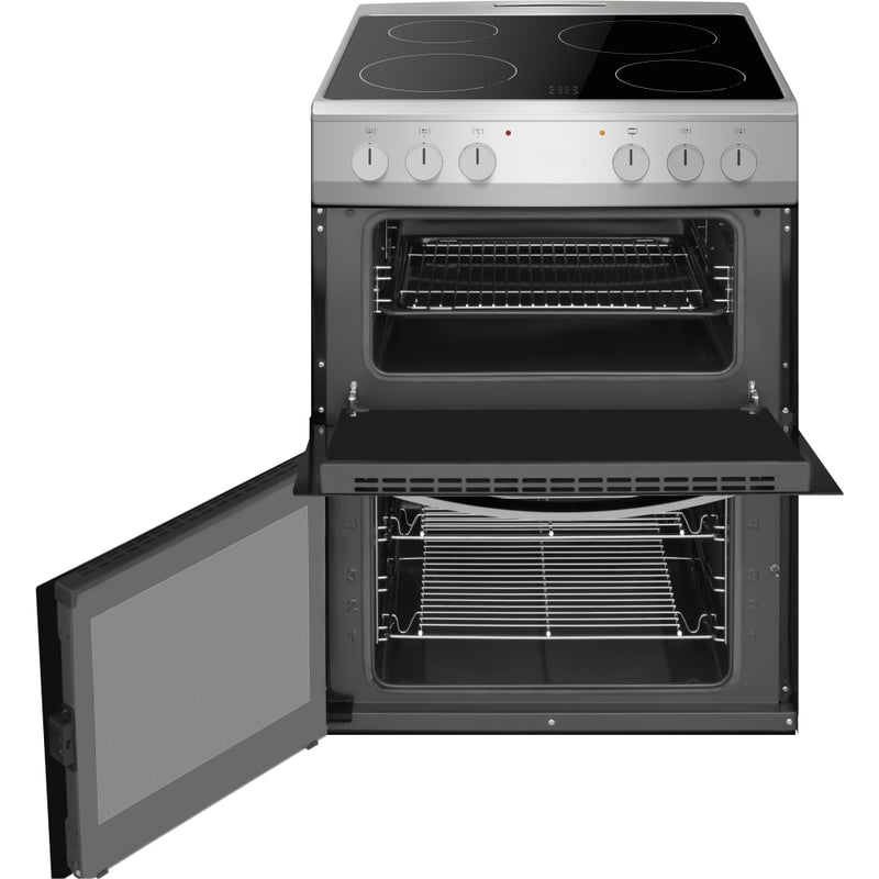 Amica AFC602SS Ceramic Freestanding Electric Cooker