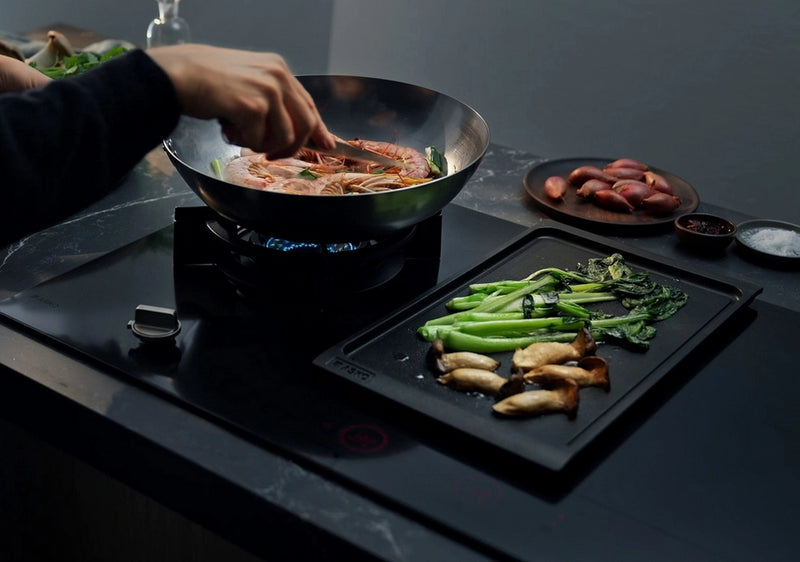 ASKO HIG89524BGB1 90cm Induction / Gas Hob